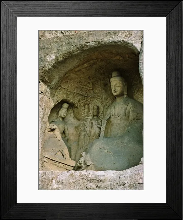 Framed Print : Yungang Grottoes, Shanxi, China Framed Print : Yungang Grottoes, Shanxi, China
