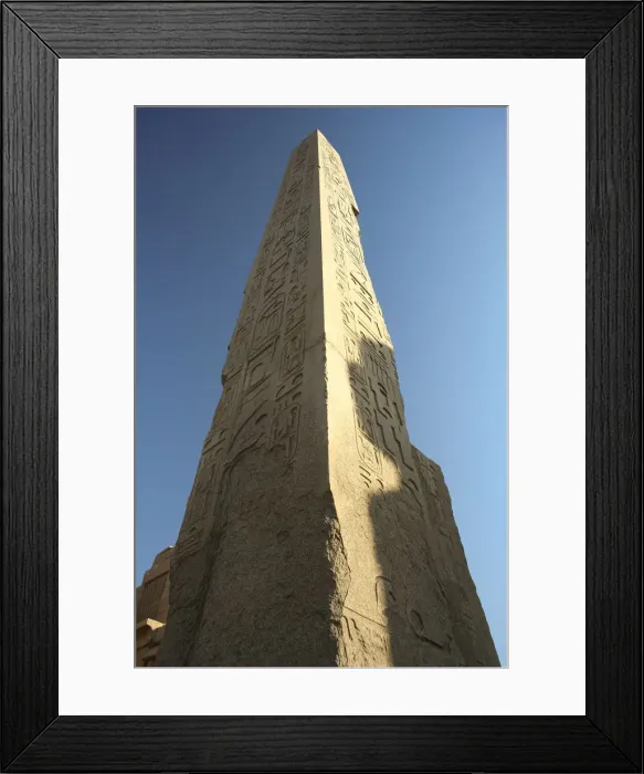 Framed Print : Obelisk of Luxor temple Framed Print : Obelisk of Luxor temple