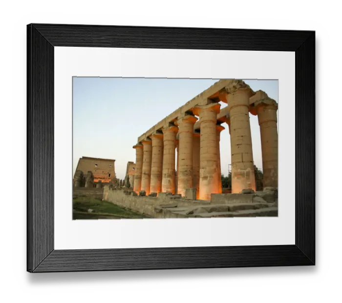 Framed Print : Luxor Temple Framed Print : Luxor Temple