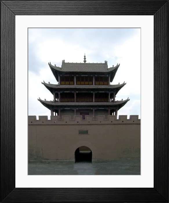 Framed Print : Jiayu Guan Pass Framed Print : Jiayu Guan Pass