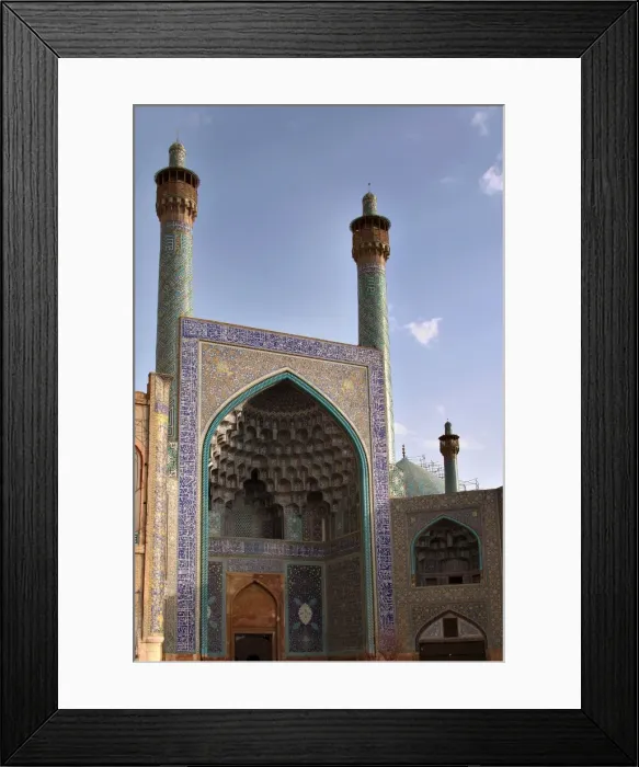Framed Print : Shah Mosque Framed Print : Shah Mosque