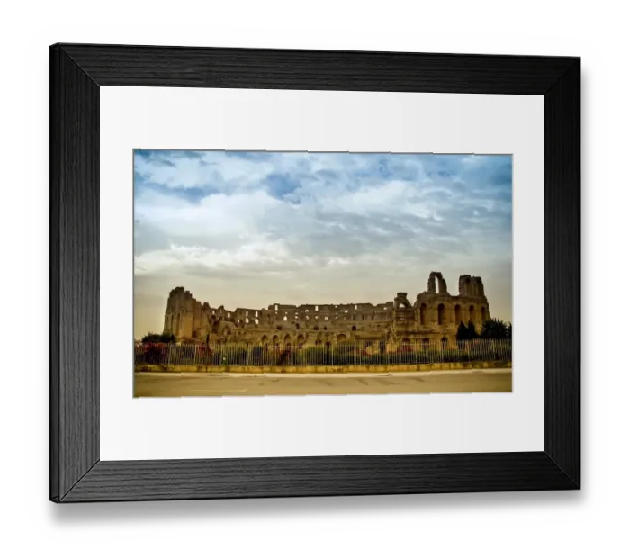 Framed Print : El Djem Roman Framed Print : El Djem Roman