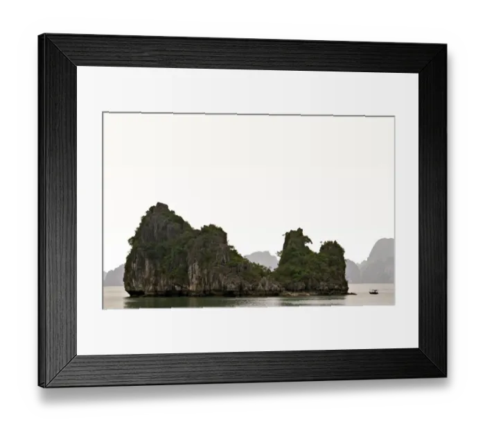 Framed Print : Ha Long Bay, karst formations Framed Print : Ha Long Bay, karst formations