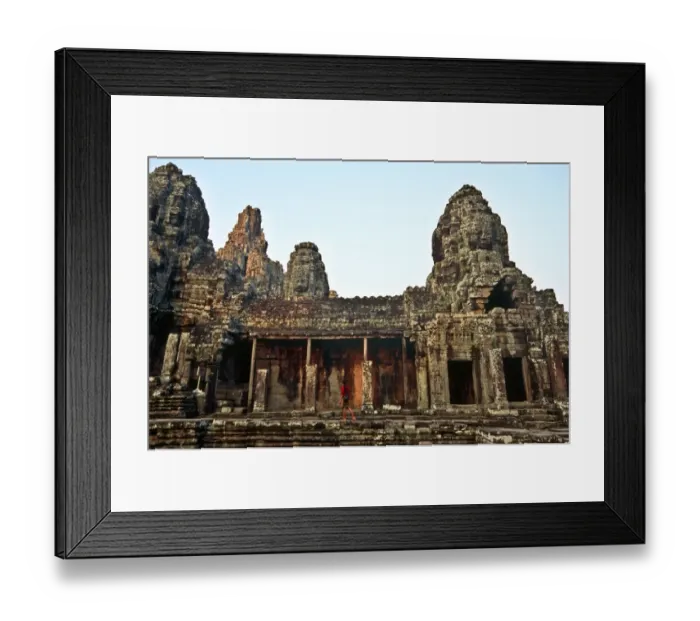 Framed Print : Angkor Archaeological Park, Angkor Thom, Bayon Framed Print : Angkor Archaeological Park, Angkor Thom, Bayon