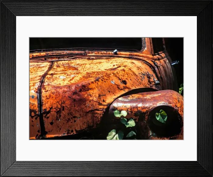 Framed Print : Rusted truck in Sierra Gorda Framed Print : Rusted truck in Sierra Gorda