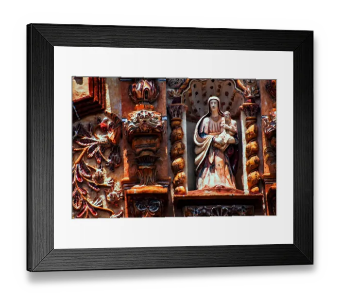 Framed Print : Nuestra SeAnora de la Luz de Tancoyol Framed Print : Nuestra SeAnora de la Luz de Tancoyol