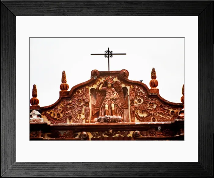 Framed Print : Santa MarAia del Agua de Landa, mission Framed Print : Santa MarAia del Agua de Landa, mission