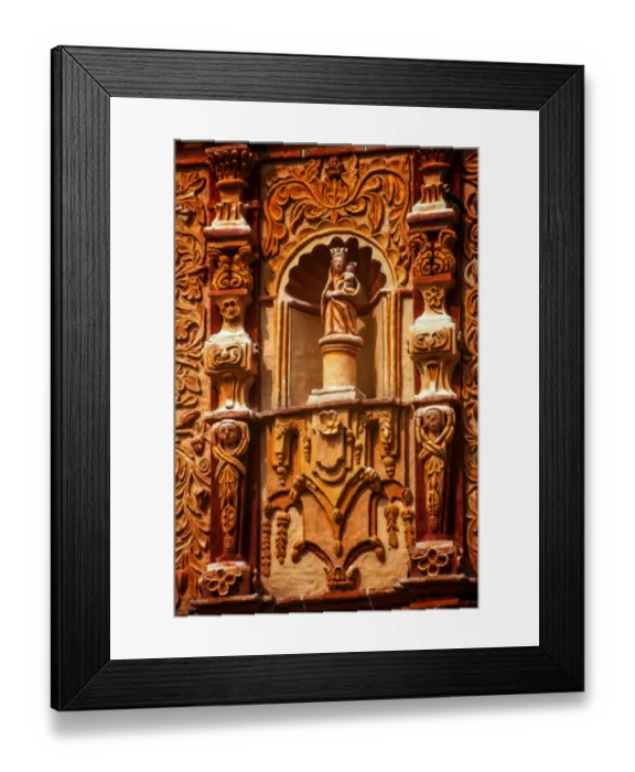 Framed Print : Jalpan Mission in Sierra Gorda Framed Print : Jalpan Mission in Sierra Gorda