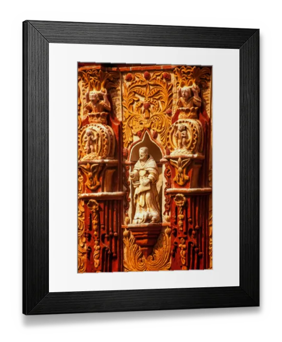 Framed Print : Jalpan Mission in Sierra Gorda Framed Print : Jalpan Mission in Sierra Gorda