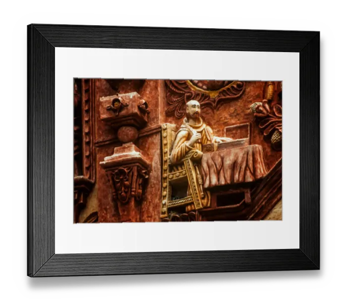 Framed Print : Santa MarAia del Agua de Landa, mission Framed Print : Santa MarAia del Agua de Landa, mission