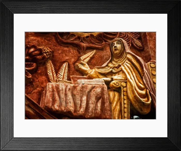 Framed Print : Santa MarAia del Agua de Landa, mission Framed Print : Santa MarAia del Agua de Landa, mission