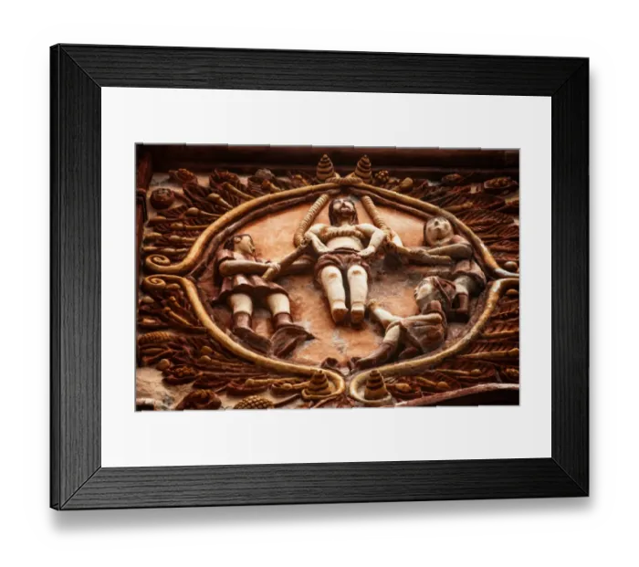 Framed Print : Santa MarAia del Agua de Landa, mission Framed Print : Santa MarAia del Agua de Landa, mission
