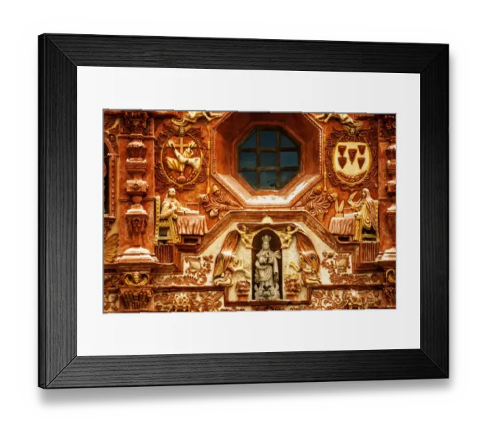 Framed Print : Santa MarAia del Agua de Landa, mission Framed Print : Santa MarAia del Agua de Landa, mission