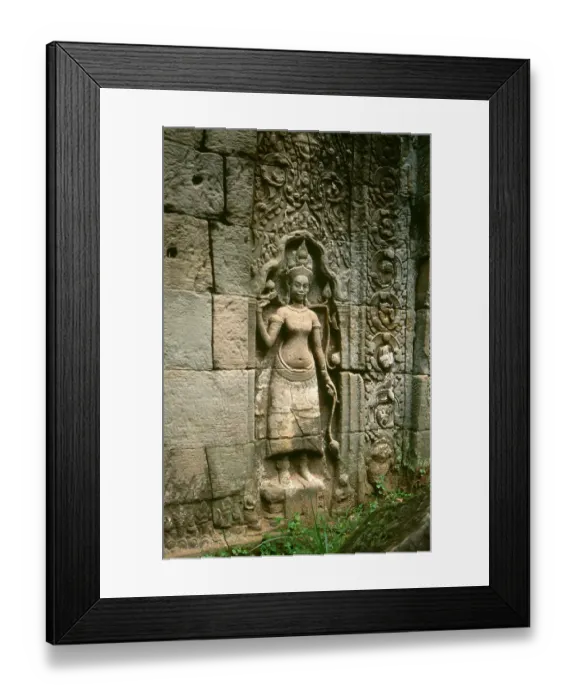 Framed Print : Devata (Divinity), Angkor Vat Framed Print : Devata (Divinity), Angkor Vat