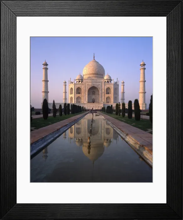 Framed Print : Taj Mahal, Agra, India Framed Print : Taj Mahal, Agra, India
