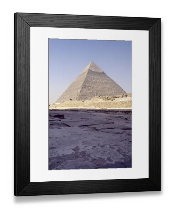 Framed Print : Pyramid of Chephren Framed Print : Pyramid of Chephren