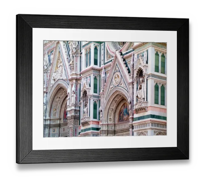 Framed Print : Cattedrale di Santa Maria del Fiore or Il Duomo Framed Print : Cattedrale di Santa Maria del Fiore or Il Duomo