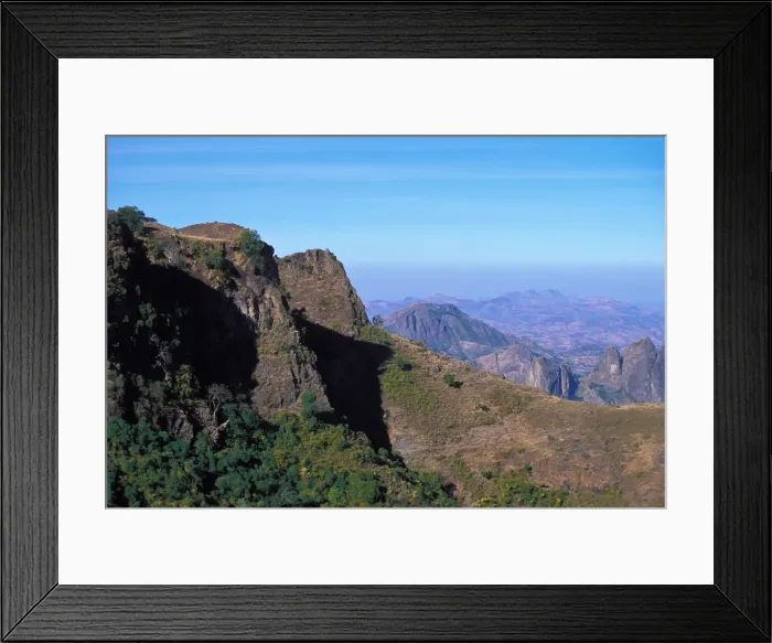 Framed Print : Simien Mountain, Ethiopia Framed Print : Simien Mountain, Ethiopia