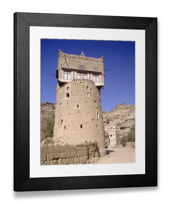 Framed Print : Tower with living room Framed Print : Tower with living room