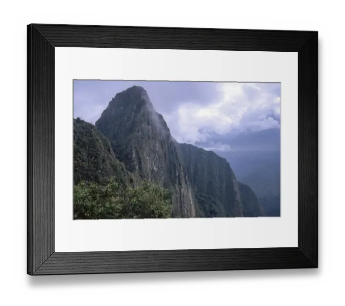 Framed Print : Huayna Picchu mountain Framed Print : Huayna Picchu mountain