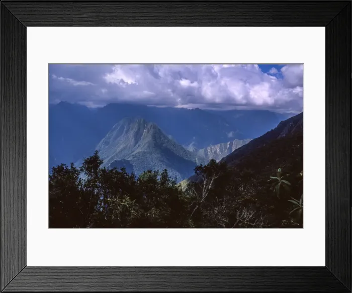 Framed Print : Inca Trail through the Urubamba Valley Framed Print : Inca Trail through the Urubamba Valley