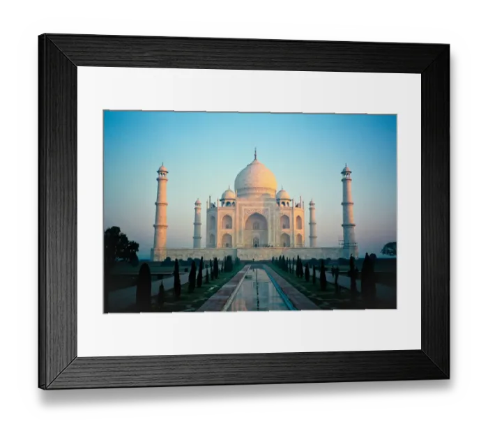 Framed Print : Taj mahal at dawn Framed Print : Taj mahal at dawn