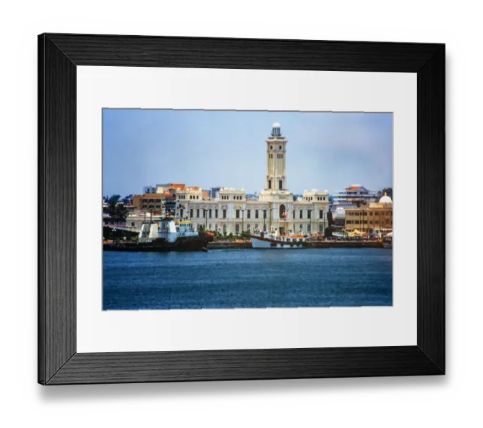 Framed Print : veracruz City Framed Print : veracruz City
