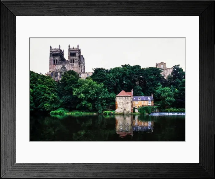 Framed Print : Durham. We see The Norman Cathedral on this images in Durham Framed Print : Durham. We see The Norman Cathedral on this images in Durham