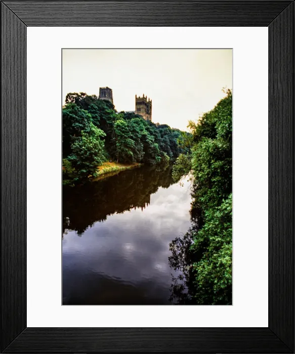 Framed Print : Durham. We see The Norman Cathedral on this images in Durham Framed Print : Durham. We see The Norman Cathedral on this images in Durham