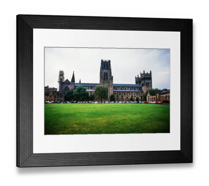 Framed Print : Durham. We see The Norman Cathedral on this images in Durham Framed Print : Durham. We see The Norman Cathedral on this images in Durham
