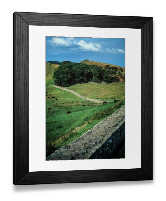 Framed Print : Hadrians Wall Framed Print : Hadrians Wall