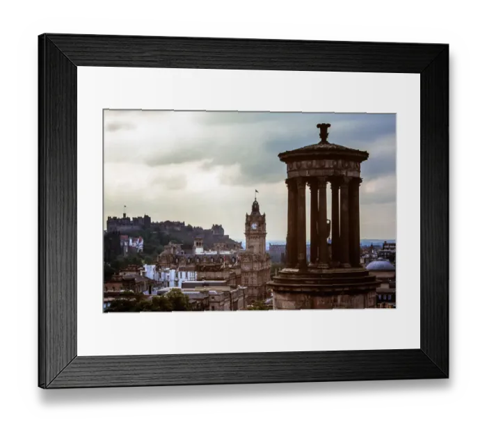 Framed Print : Dugald Stewart Monument in Calton Hill, Edinburgh Framed Print : Dugald Stewart Monument in Calton Hill, Edinburgh