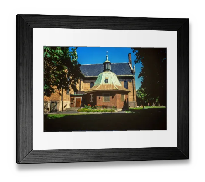 Framed Print : Oslo Cathedral Framed Print : Oslo Cathedral