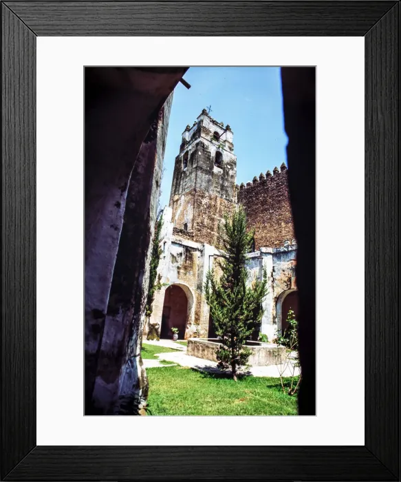 Framed Print : Monastery and church of San Juan Bautista Framed Print : Monastery and church of San Juan Bautista
