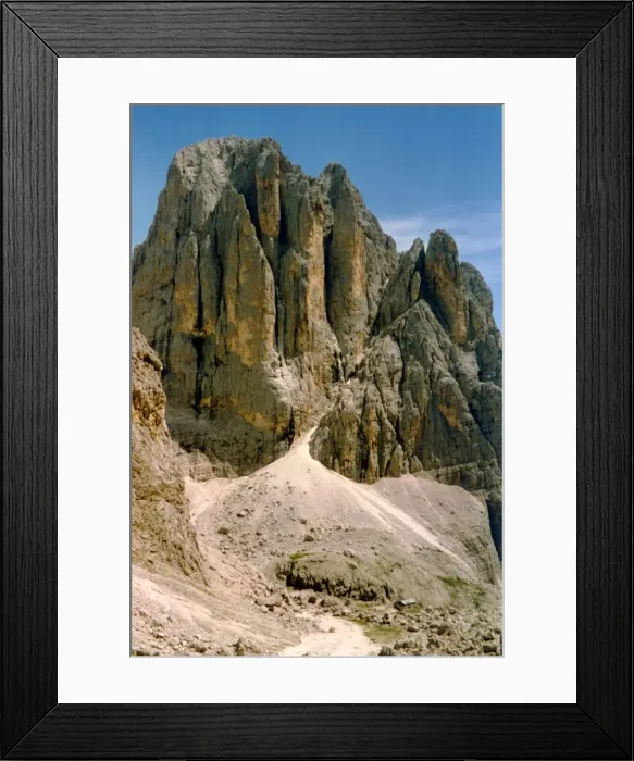 Framed Print : Typical landscape of Pale di San Martino Dolomites Framed Print : Typical landscape of Pale di San Martino Dolomites