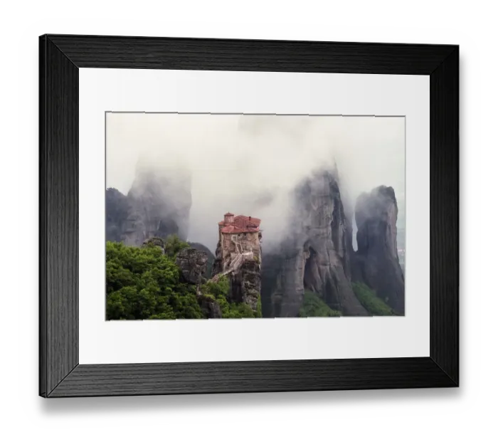 Framed Print : Rosanou Monastery Framed Print : Rosanou Monastery