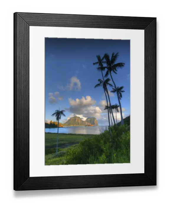 Framed Print : Lord Howe Island, majestic and scenically wonderful, is part of New South Wales, Australia Framed Print : Lord Howe Island, majestic and scenically wonderful, is part of New South Wales, Australia