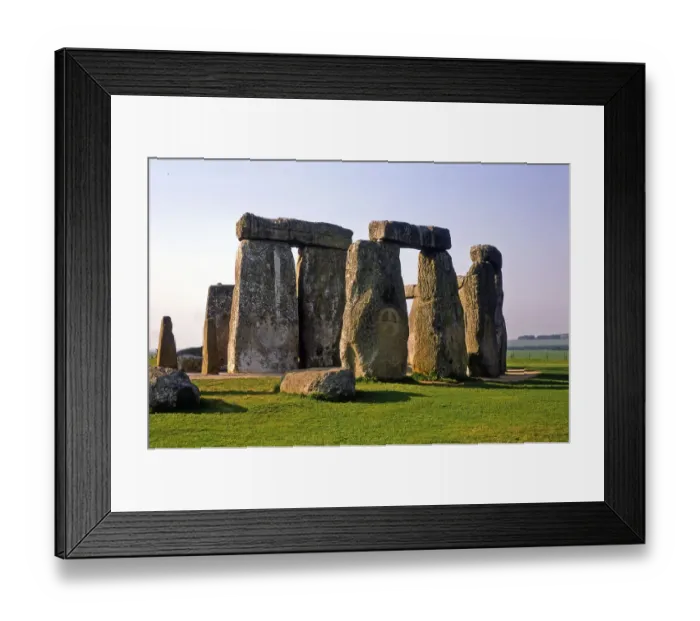 Framed Print : Stonehenge in the 1960 s Framed Print : Stonehenge in the 1960 s