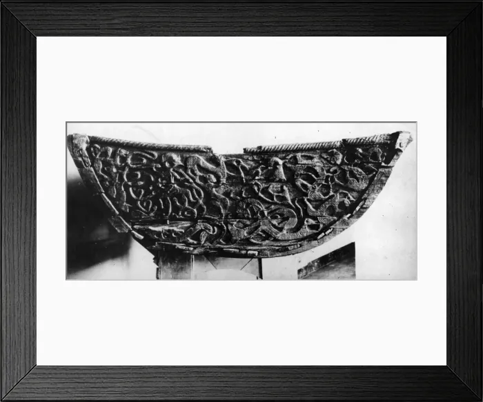 Framed Print : Osebergship Relic Framed Print : Osebergship Relic