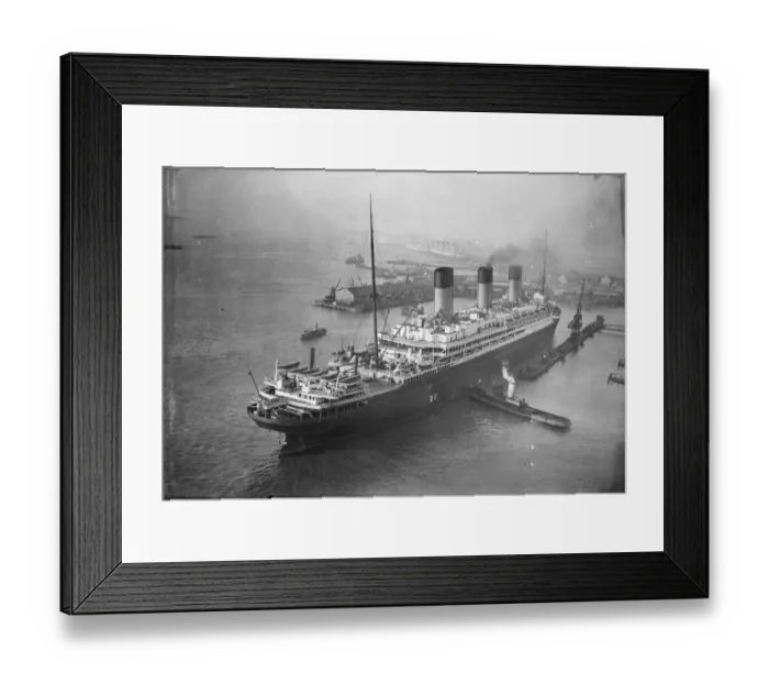 Framed Print : SS Majestic Framed Print : SS Majestic