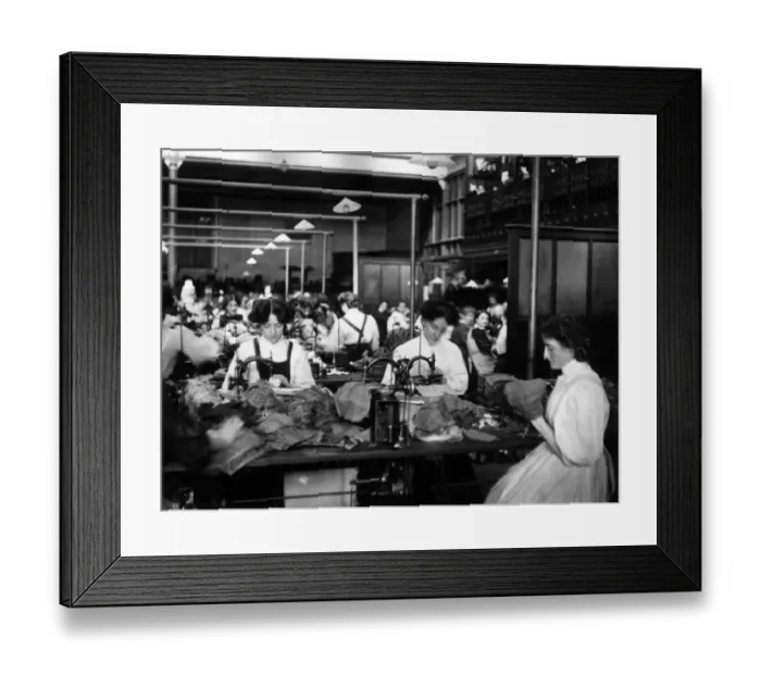 Framed Print : Cap Makers Framed Print : Cap Makers
