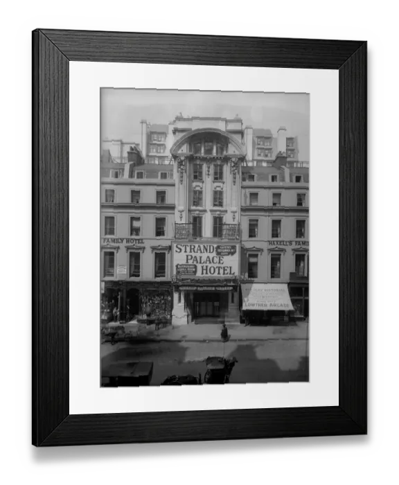 Framed Print : Family Hotel Framed Print : Family Hotel