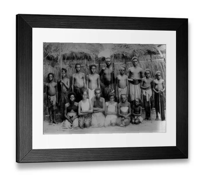 Framed Print : Murray Islanders Framed Print : Murray Islanders