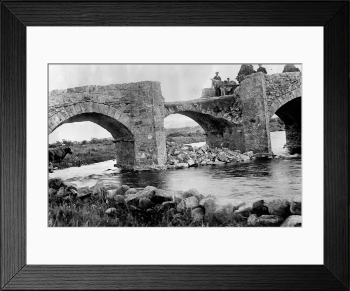 Framed Print : Bombed Bridge