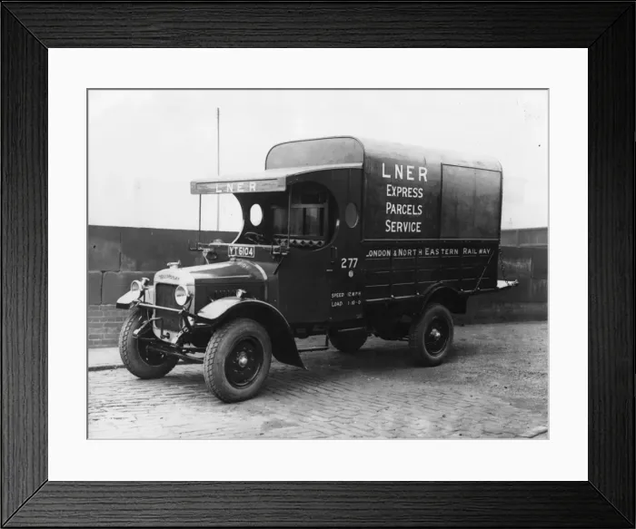 Framed Print : Delivery Van Framed Print : Delivery Van