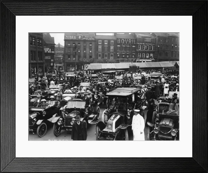 Framed Print : Trippers traffic Framed Print : Trippers traffic