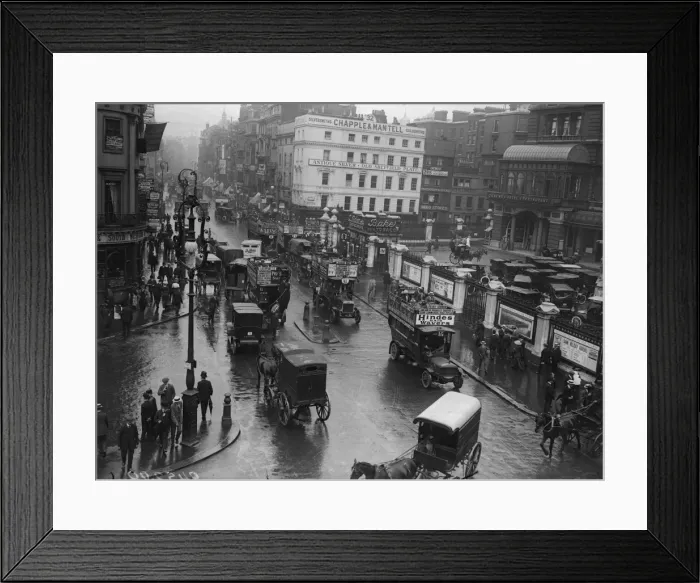 Framed Print : Bus Traffic