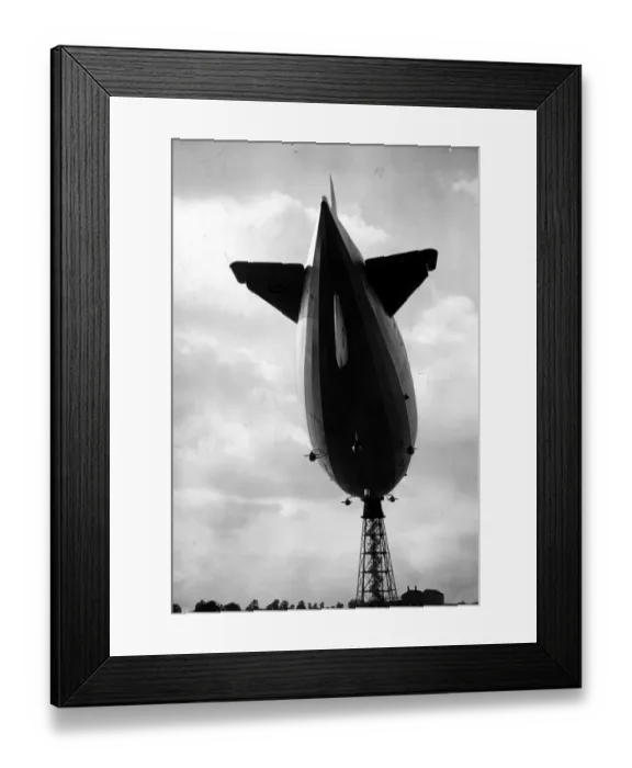 Framed Print : R-101 Mooring Framed Print : R-101 Mooring