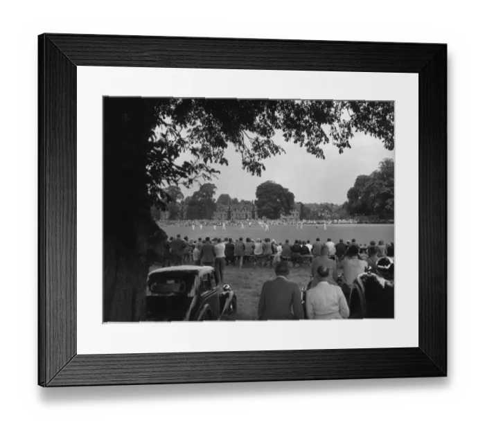 Framed Print : Cricket Match Framed Print : Cricket Match