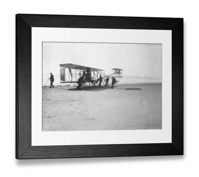 Framed Print : Wrights Biplane Framed Print : Wrights Biplane